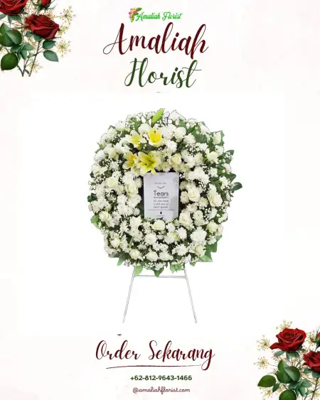 Krans Bunga Duka Penyangkringan